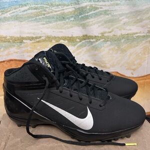 Nike Alpha Talon Elite Football Cleats Black/Silver Men’s Size 13.5 NWOB